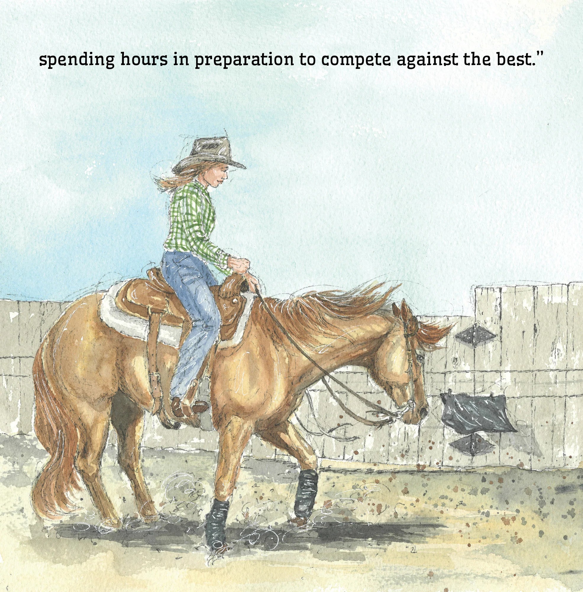 Charlie Learns To Be A Cowboy