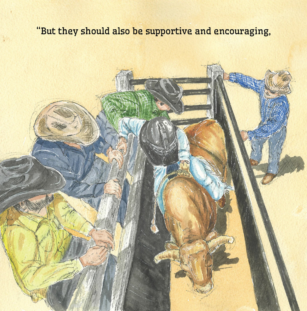 Charlie Learns To Be A Cowboy