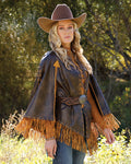 Women’s Leather Cape