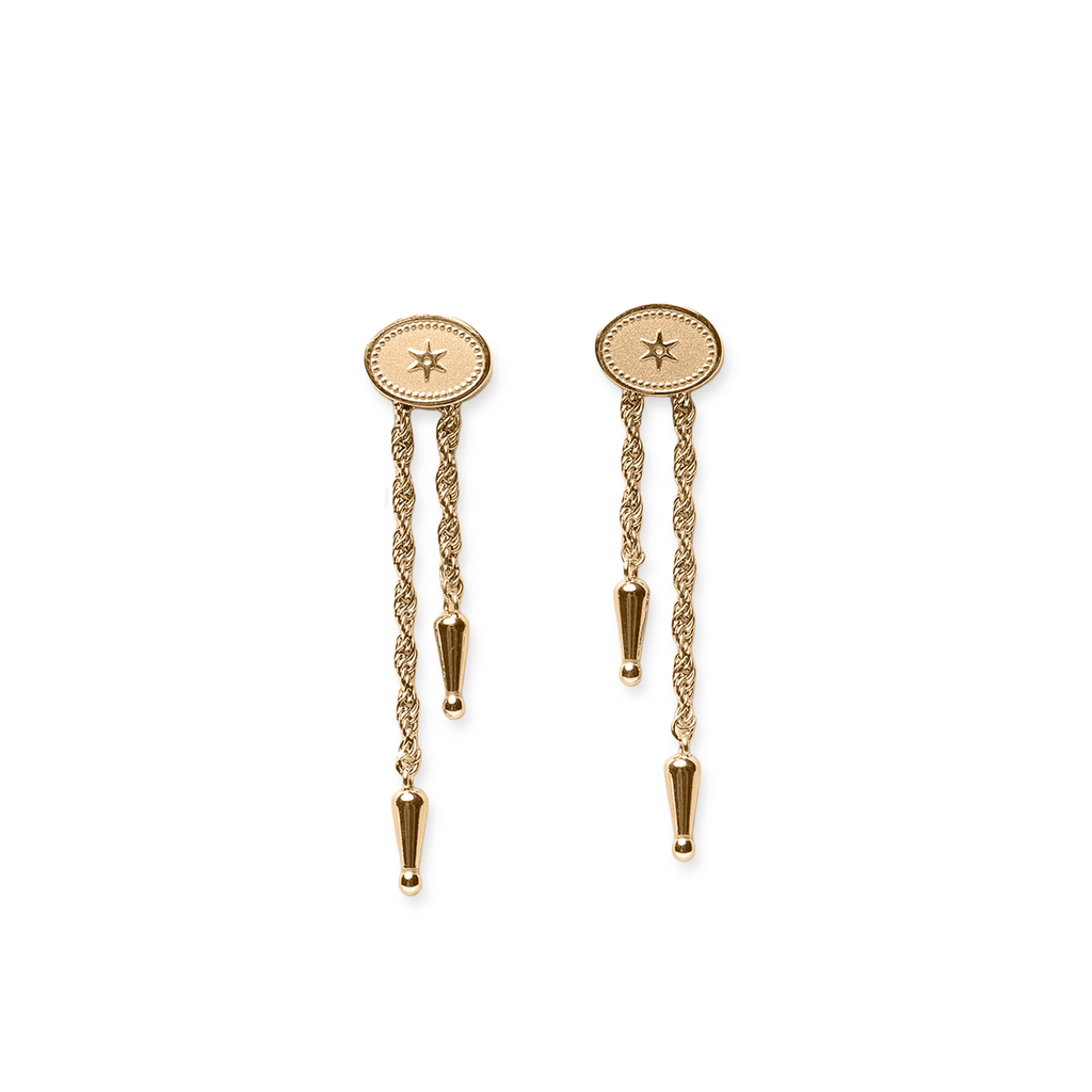 Annley Bolo Tie Earrings