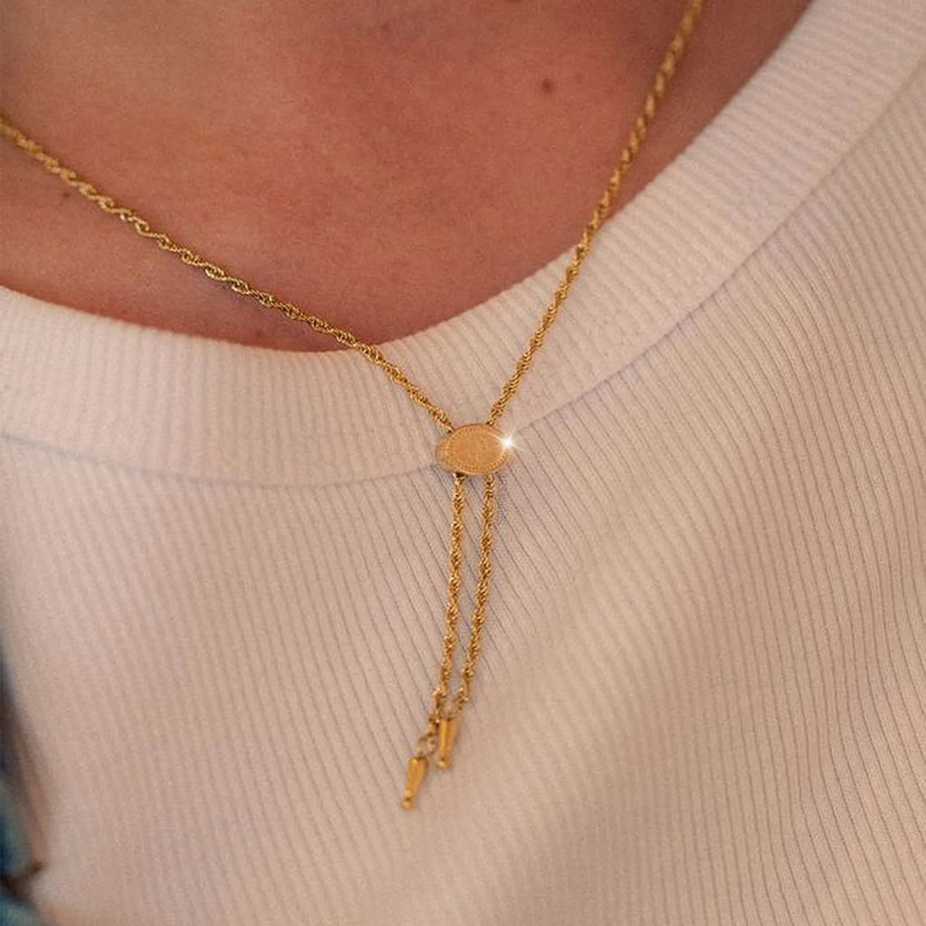 Annley Bolo Tie Necklace