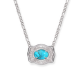 Oasis Belt Buckle Necklace