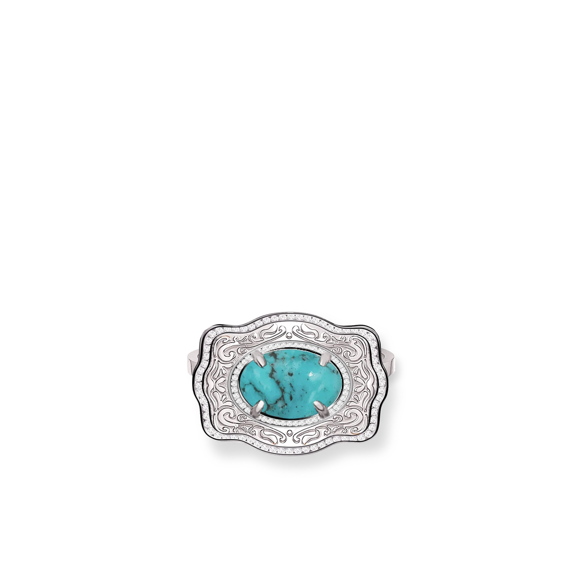 Oasis Mini Belt Buckle Ring