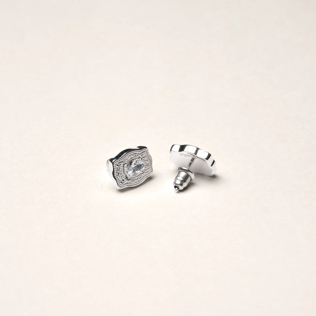 Ultra Mini Belt Buckle Earrings