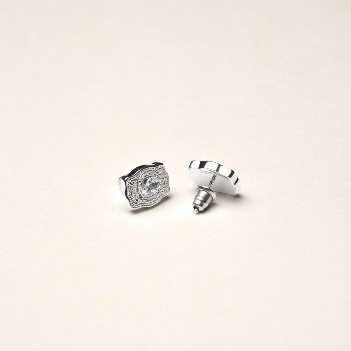 Ultra Mini Belt Buckle Earrings