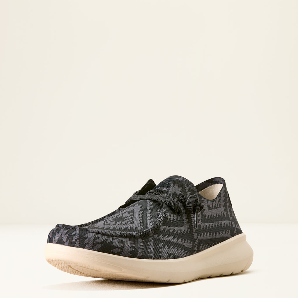 Ariat Hilo Black Southwest Knit Shoes