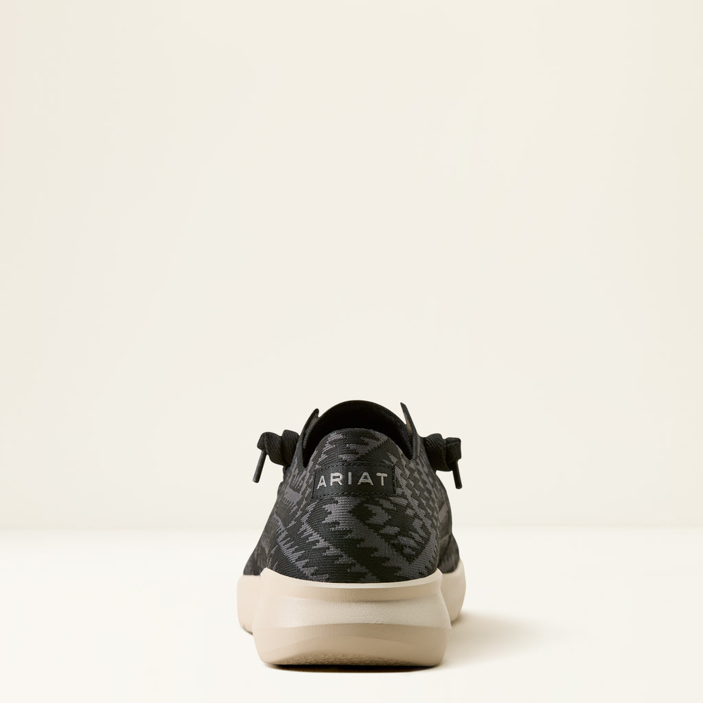 Ariat Hilo Black Southwest Knit Shoes