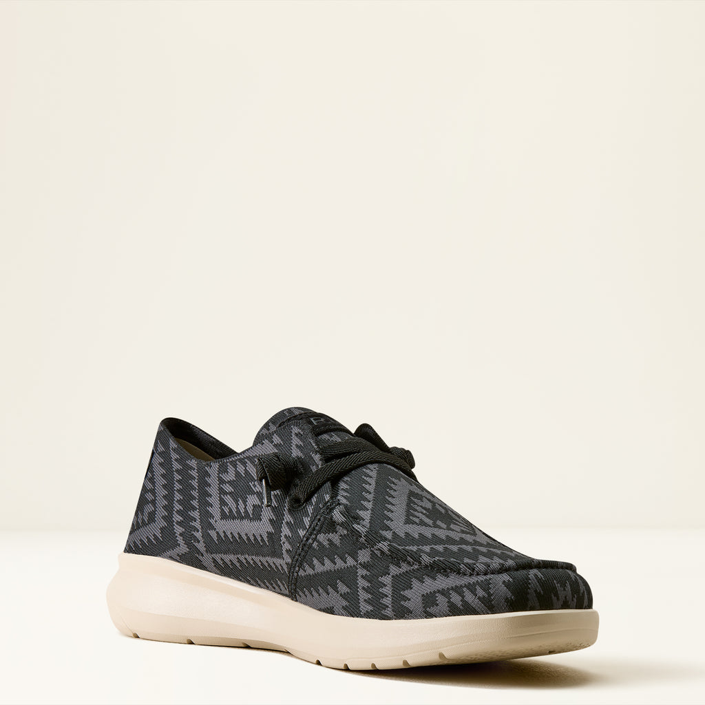 Ariat Hilo Black Southwest Knit Shoes