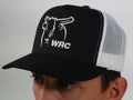 WRC Black & White Meshback Cap