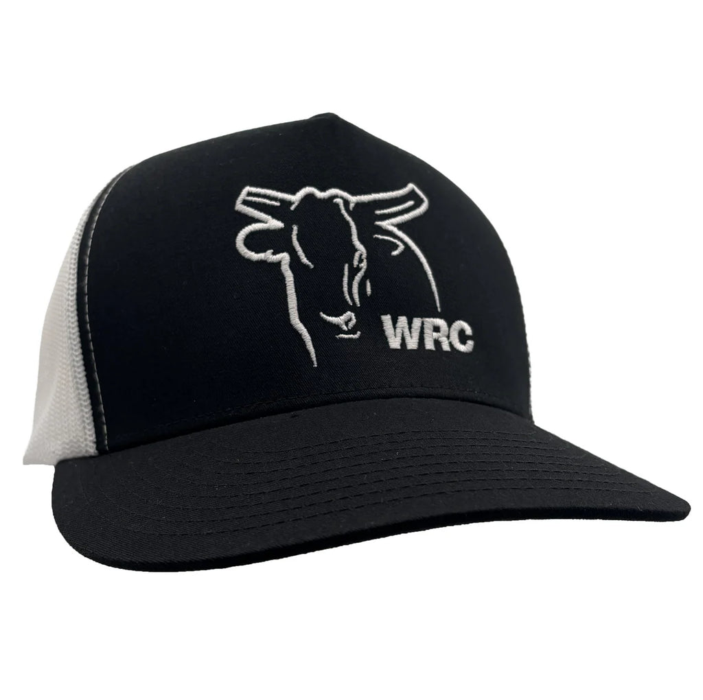WRC Black & White Meshback Cap
