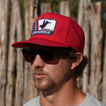 WRC Red, White, & Navy Rope Cap