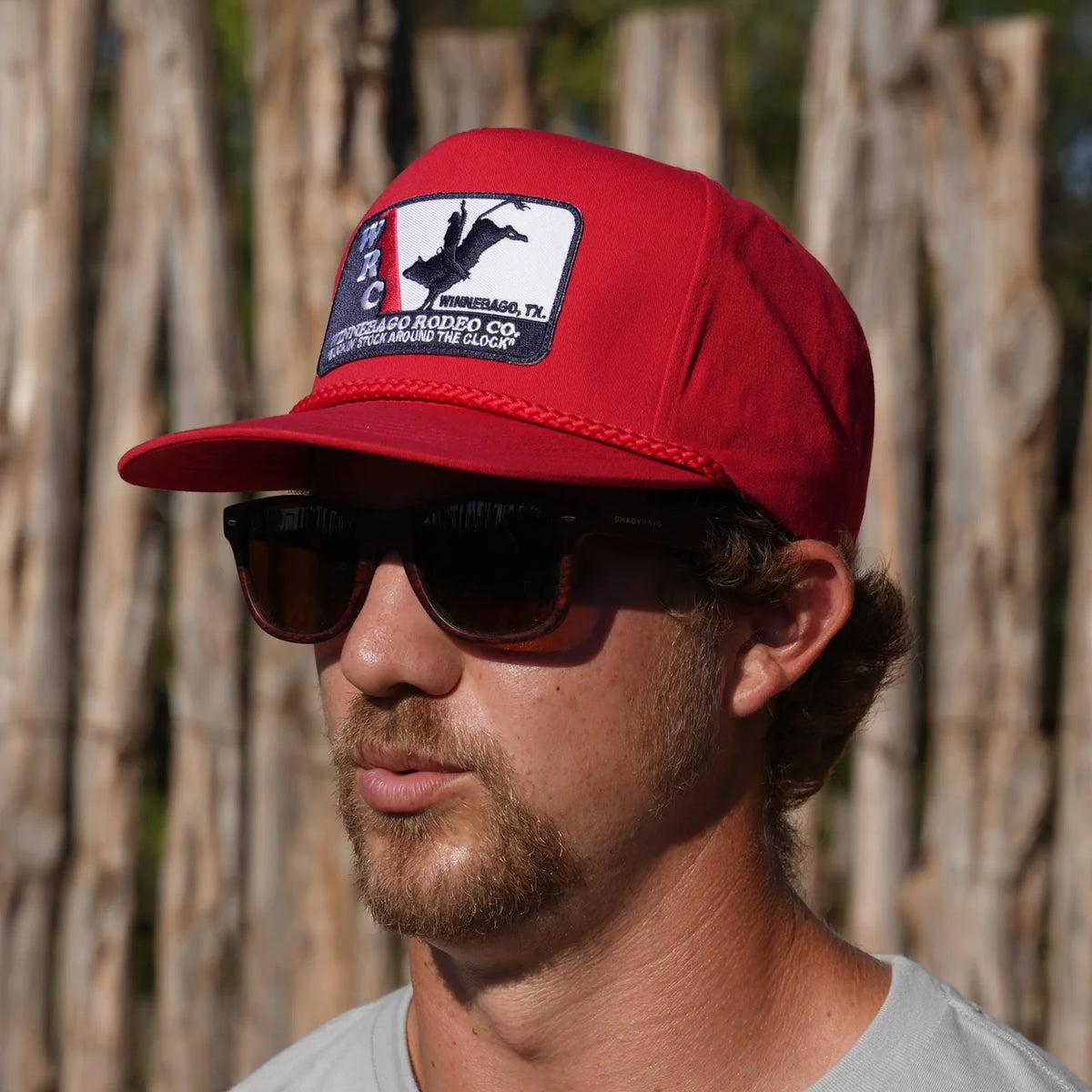 WRC Red, White, & Navy Rope Cap