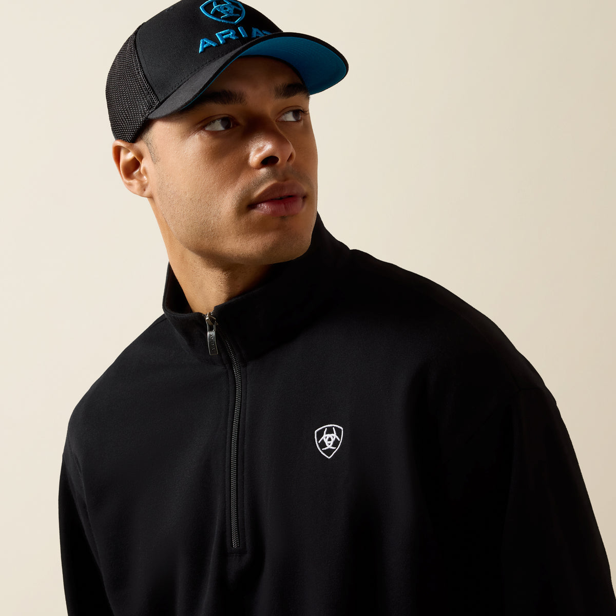 Men’s Solid Black Sweatshirt