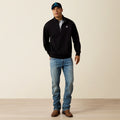 Men’s Solid Black Sweatshirt