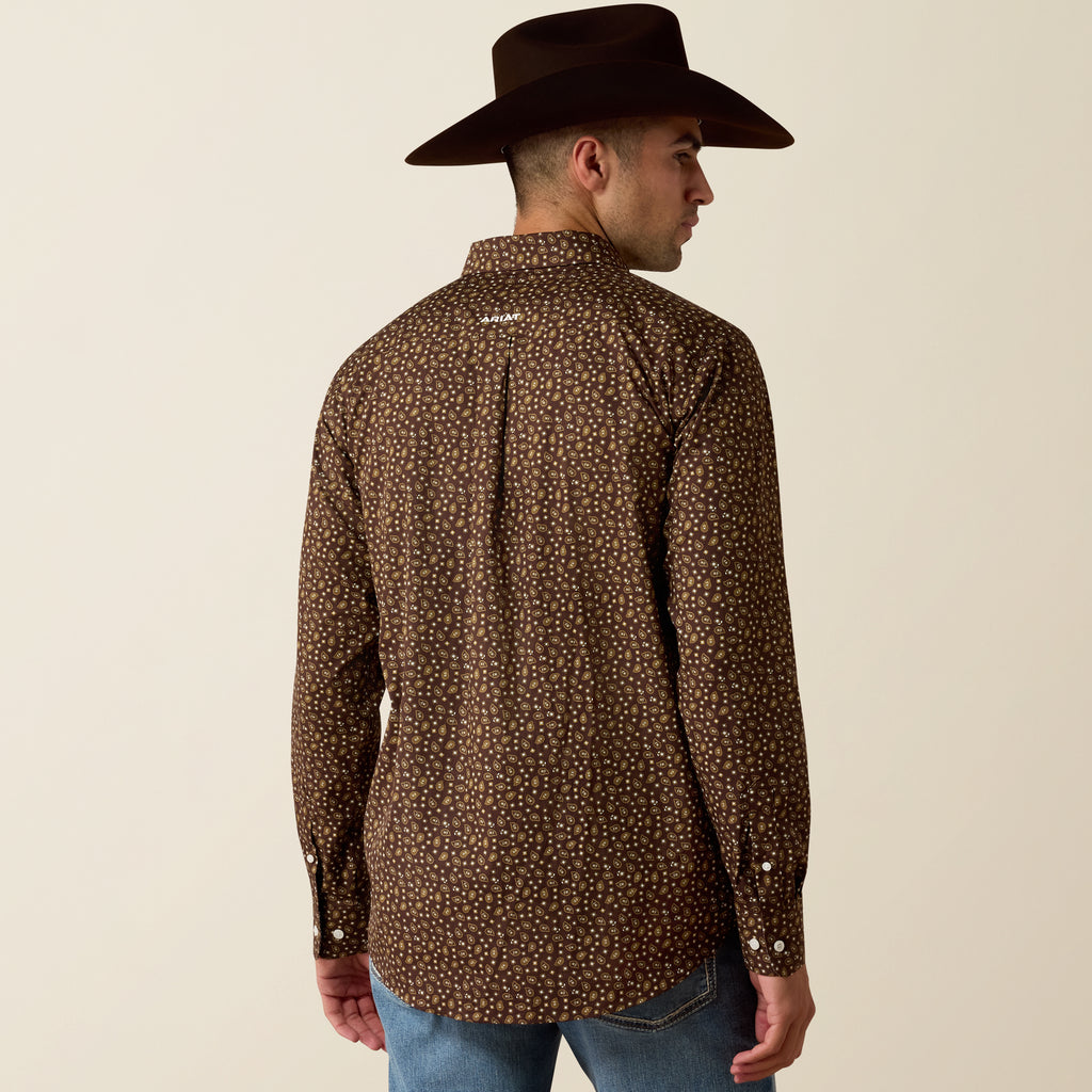 Raven Fitted Long Sleeve Shirt