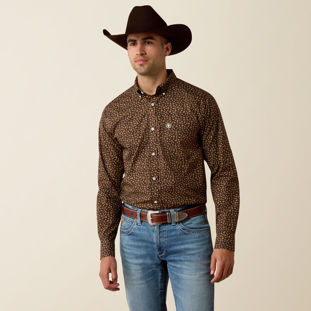 Raven Fitted Long Sleeve Shirt