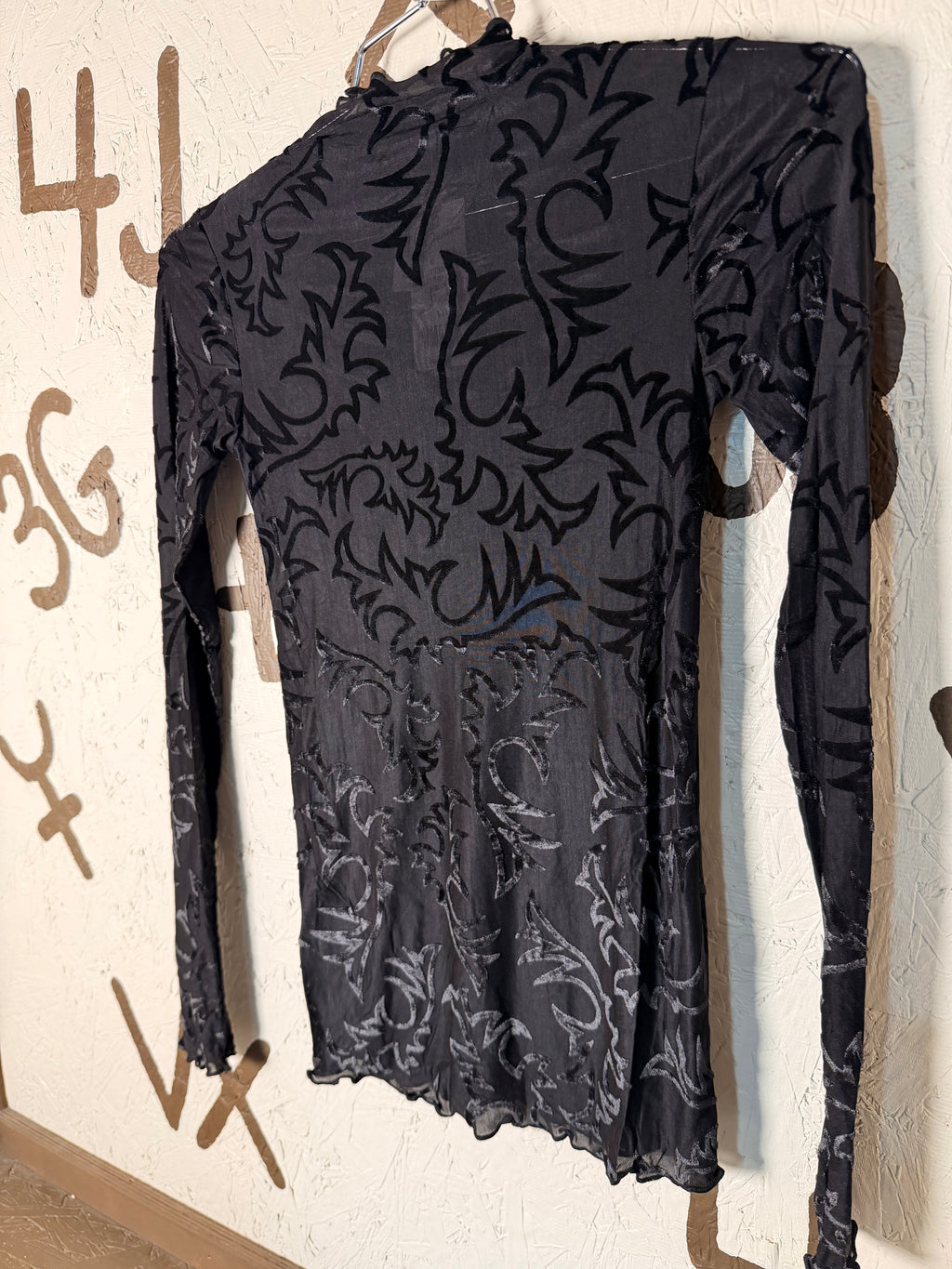 Midnight Outlaw Mesh Top