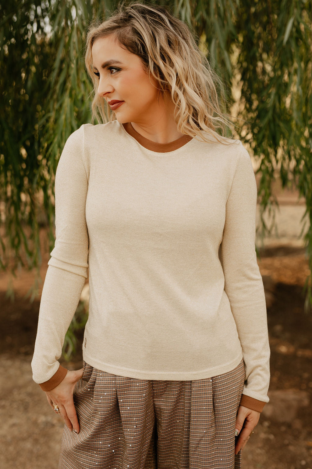 Slightly Sheer Long Sleeve