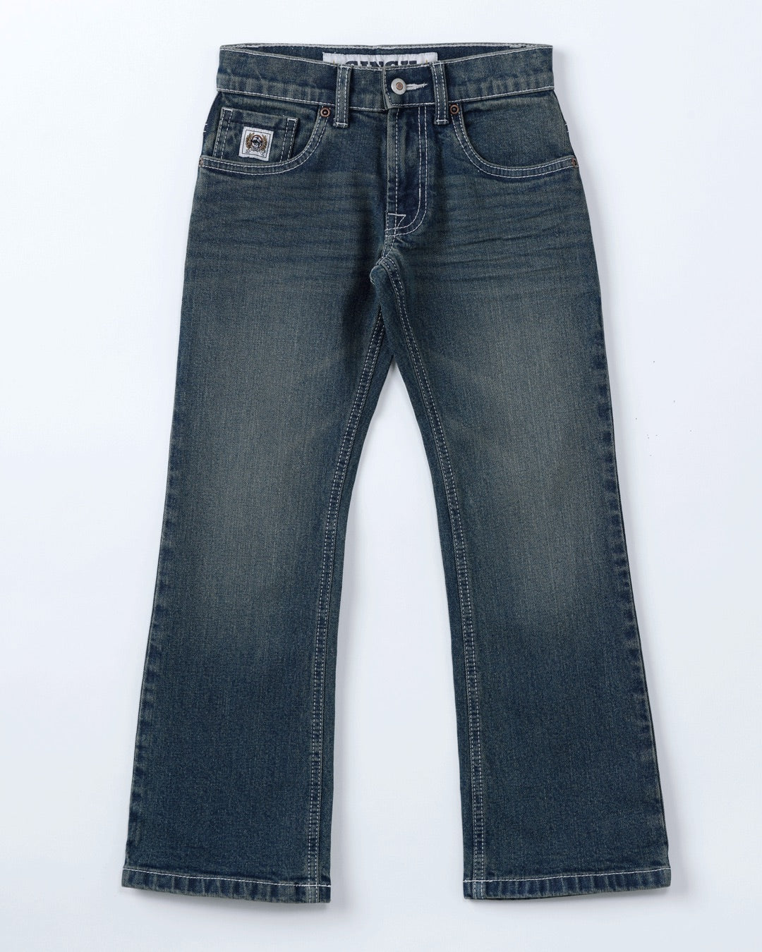 Cinch Boys’ Dark Wash Bootcut Jeans (2010)