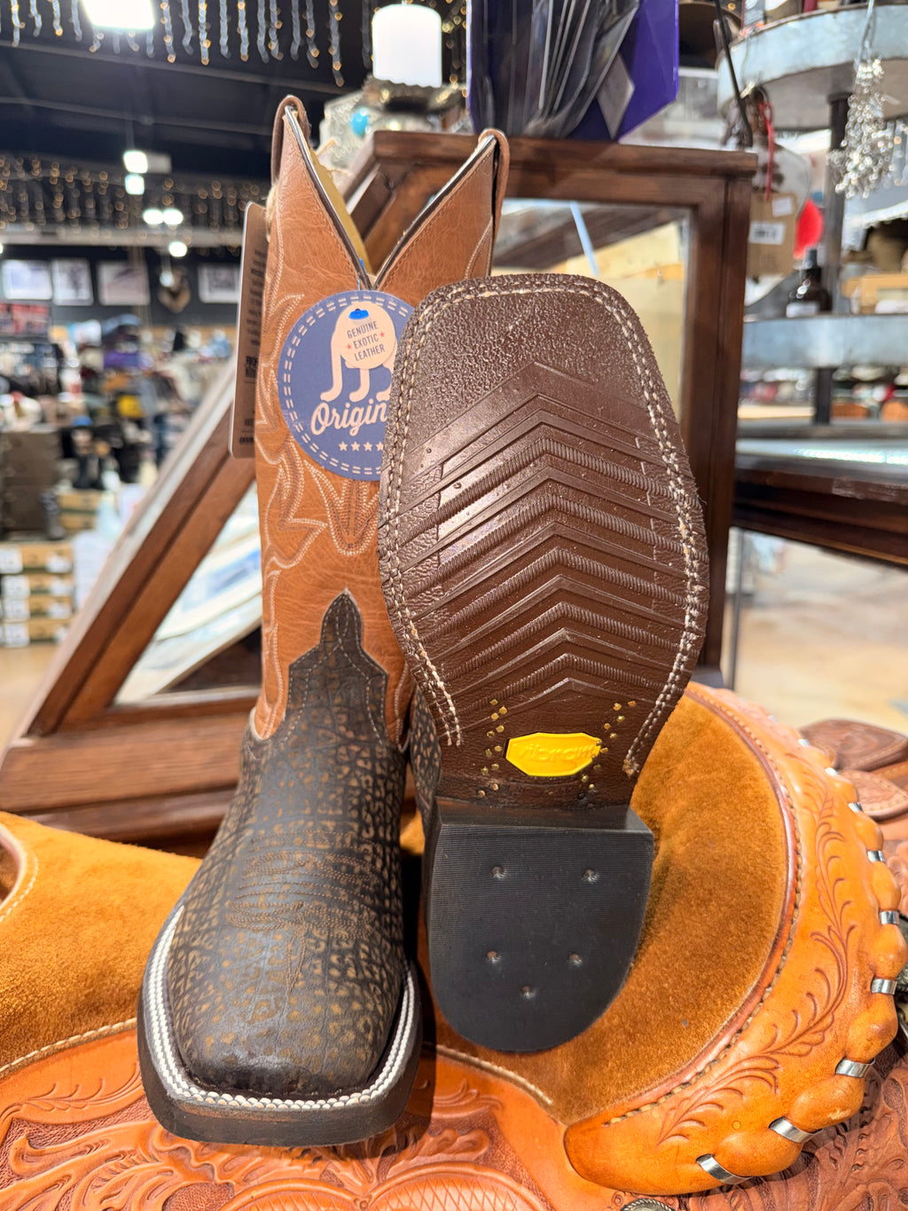 Chocolate Hungry Hippo boots
