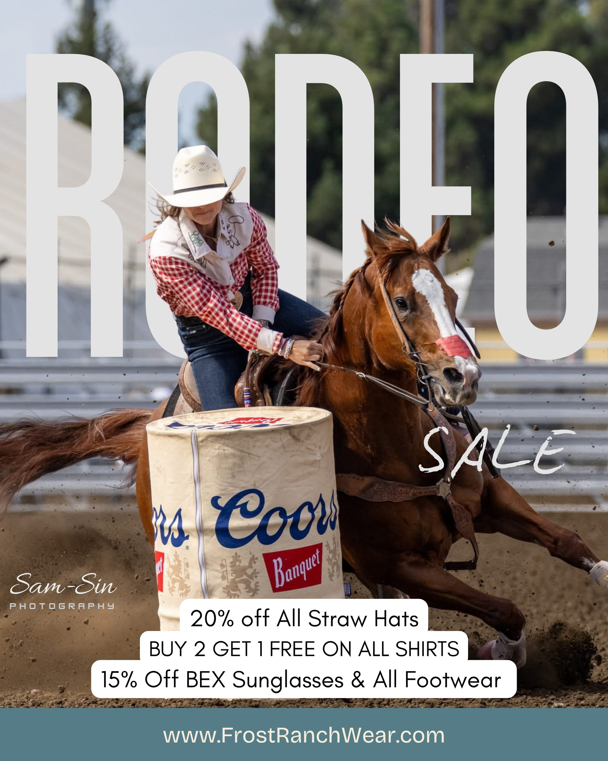 Birthday sale flyer