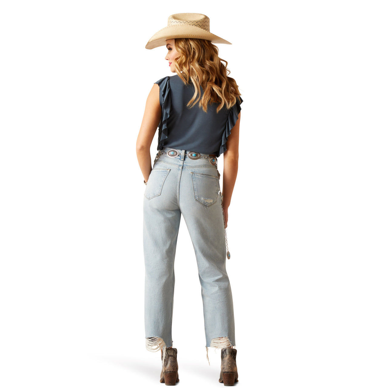 Ariat Women’s High Rise Tomboy Mykonos Jean (5187)