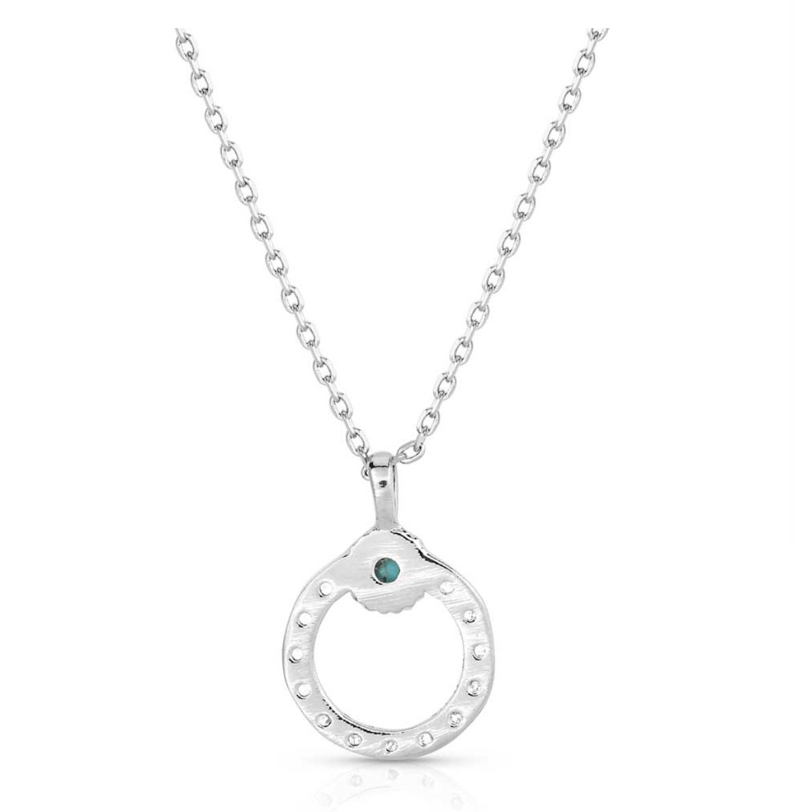 Turquoise Tranquility Crystal Necklace (NC5648)