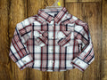 Wrangler West Baby Red Plaid Shirt (112334563)