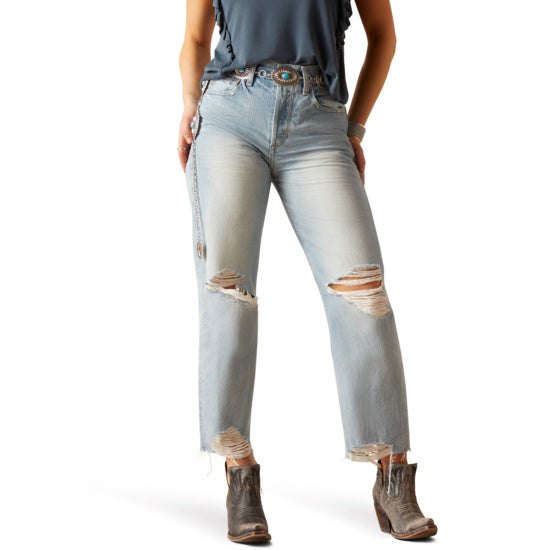 Ariat Women’s High Rise Tomboy Mykonos Jean (5187)