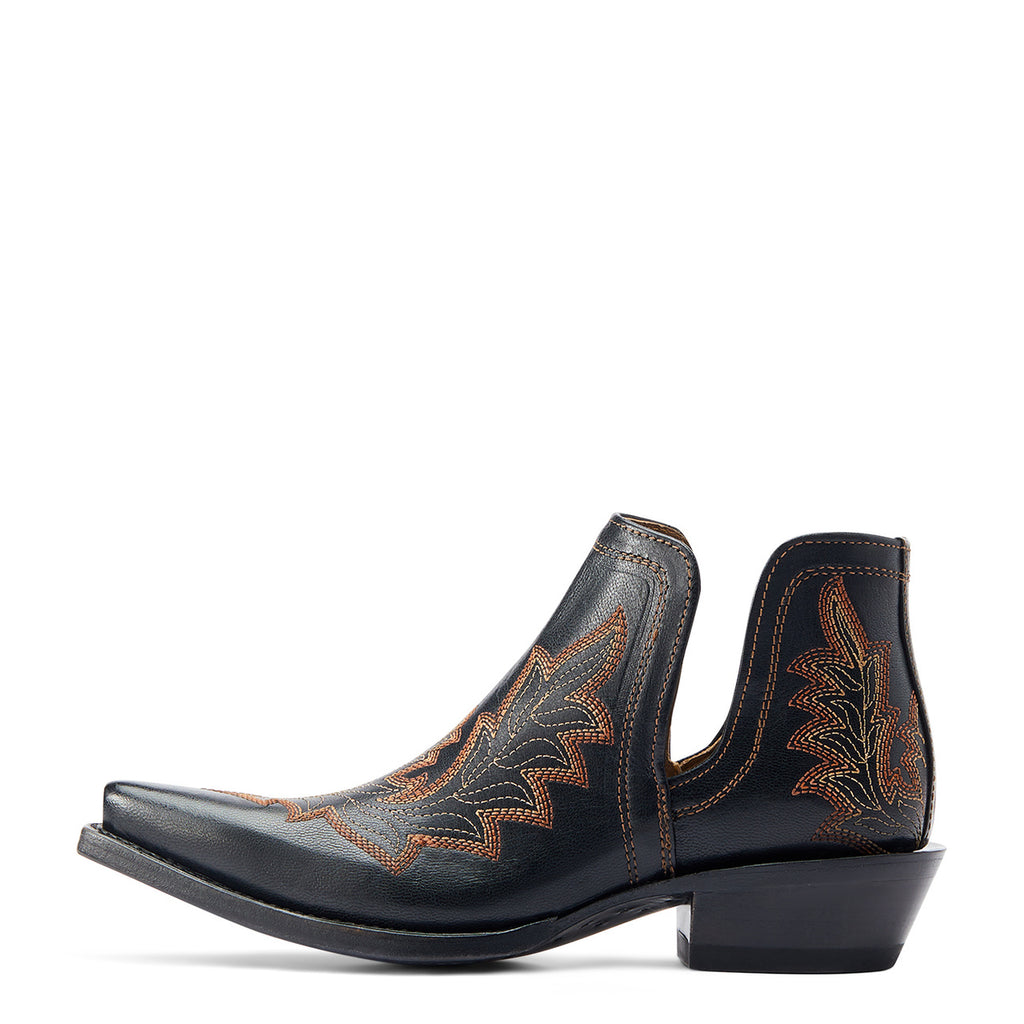Ariat Women’s Dixon Low Heel Black Bootie (4503)