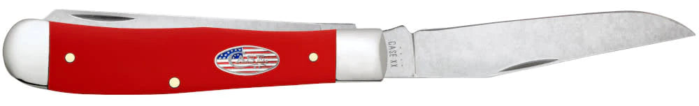 Case American Workman Smooth Red Synthetic CS Trapper (73930)