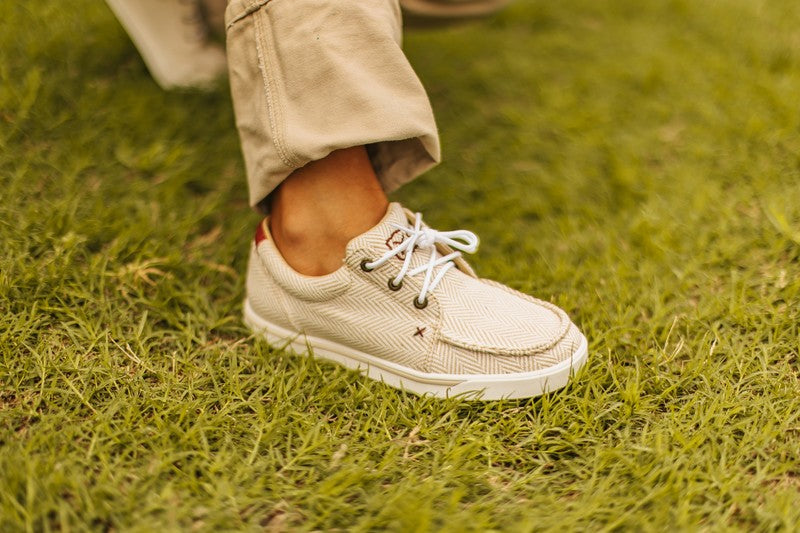 Twisted X Women’s Kicks Sand & White