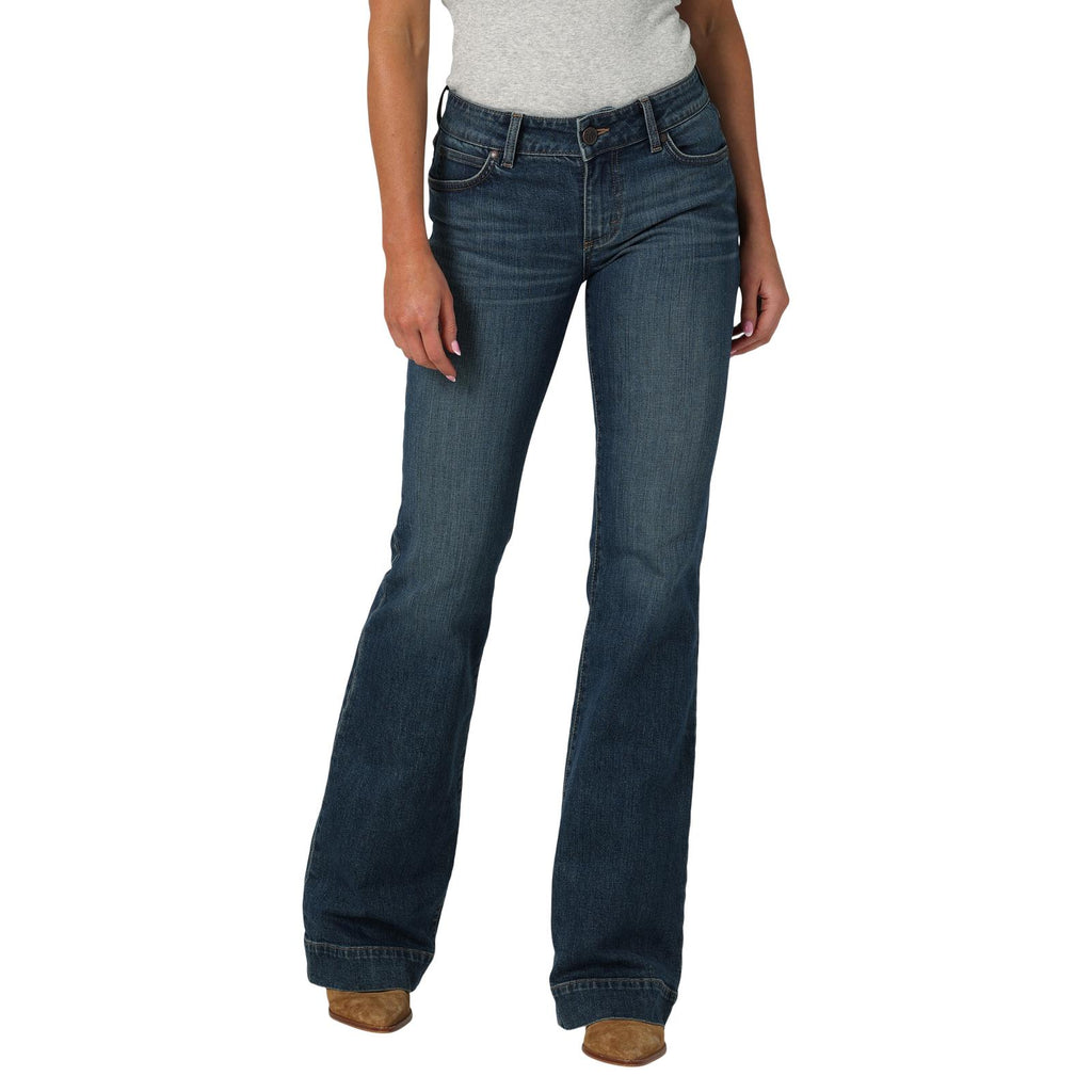 Wrangler Retro® Mae Trouser Jean - Mid Rise - Janet (112336731)