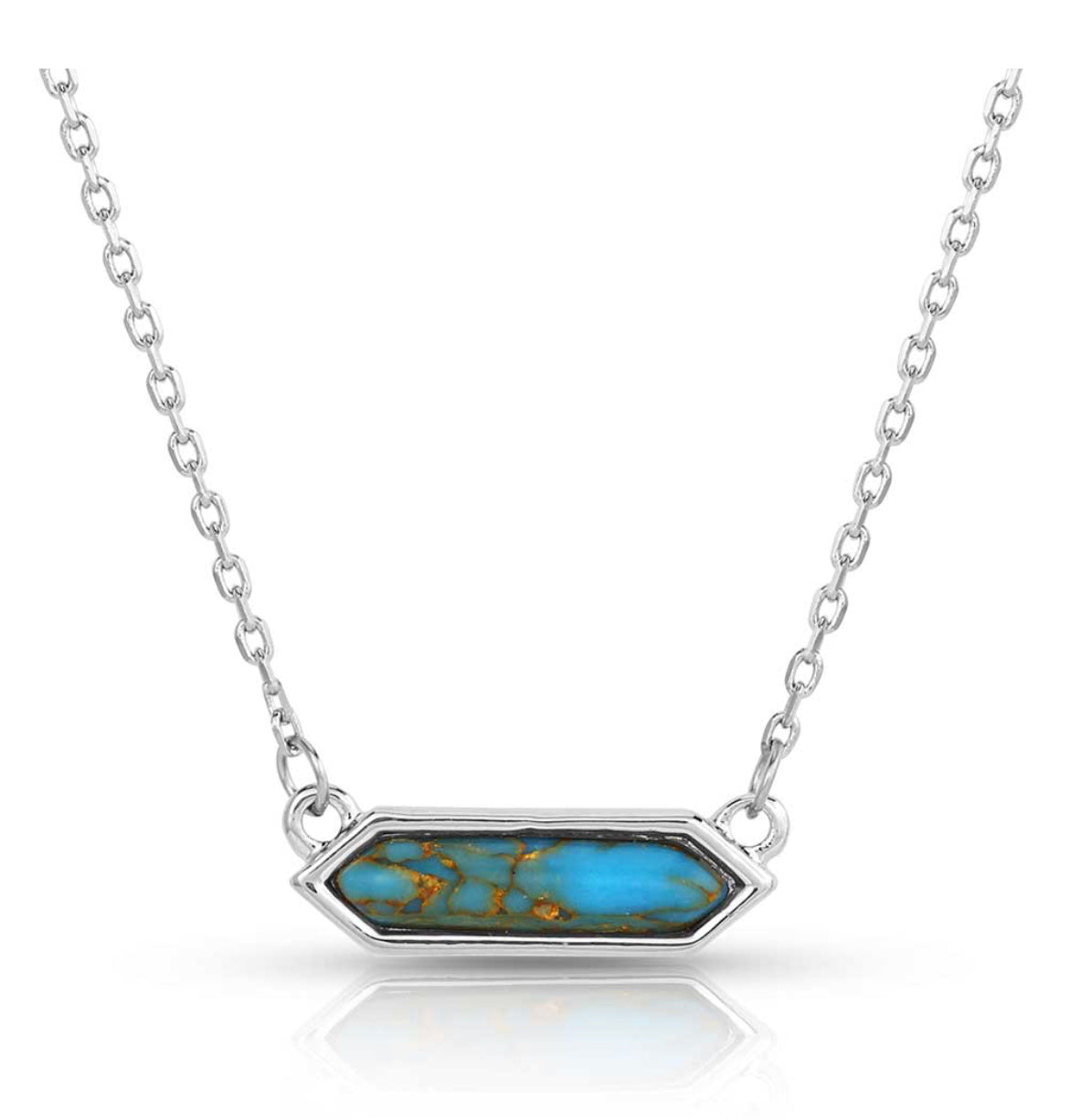 Finishing Touch Turquoise Necklace (NC5623)