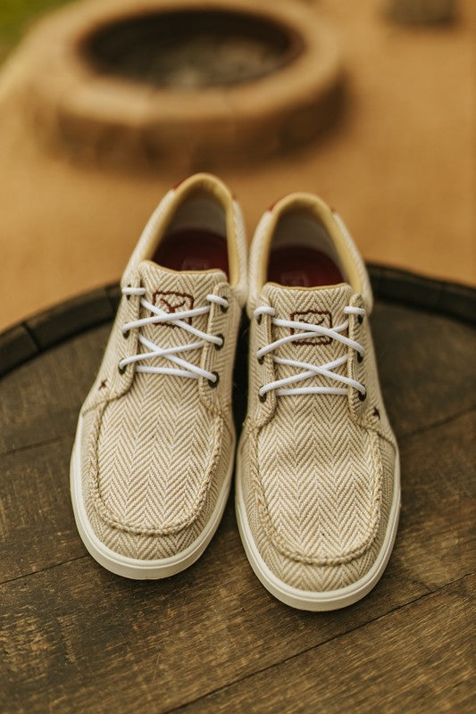 Twisted X Women’s Kicks Sand & White