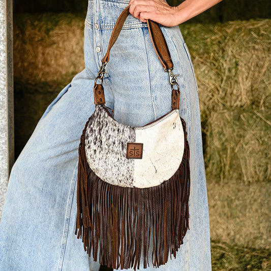 STS The Cowhide Nellie Fringe Bag (30603)