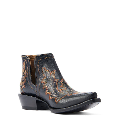 Ariat Women’s Dixon Low Heel Black Bootie (4503)