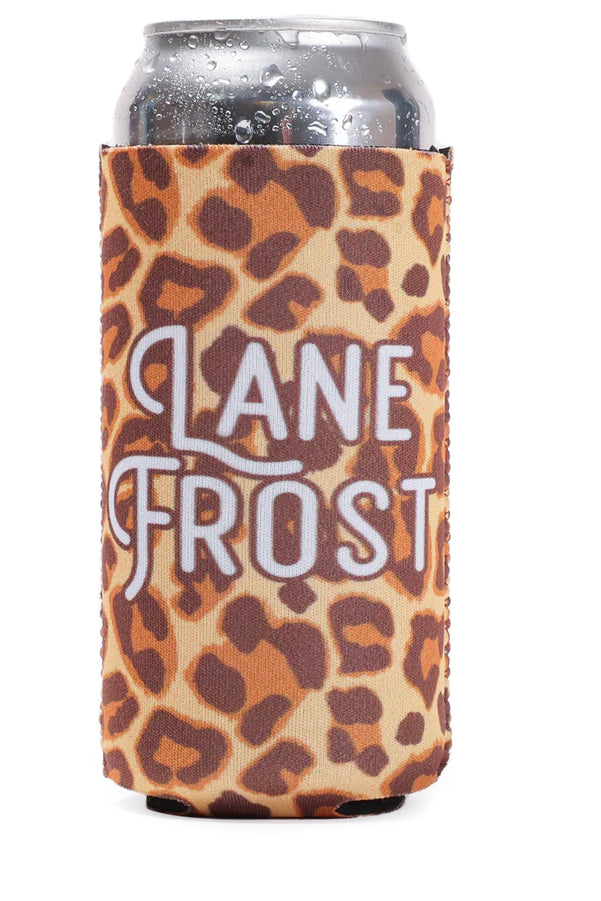 Lane Frost Cheetah Slim Koozie