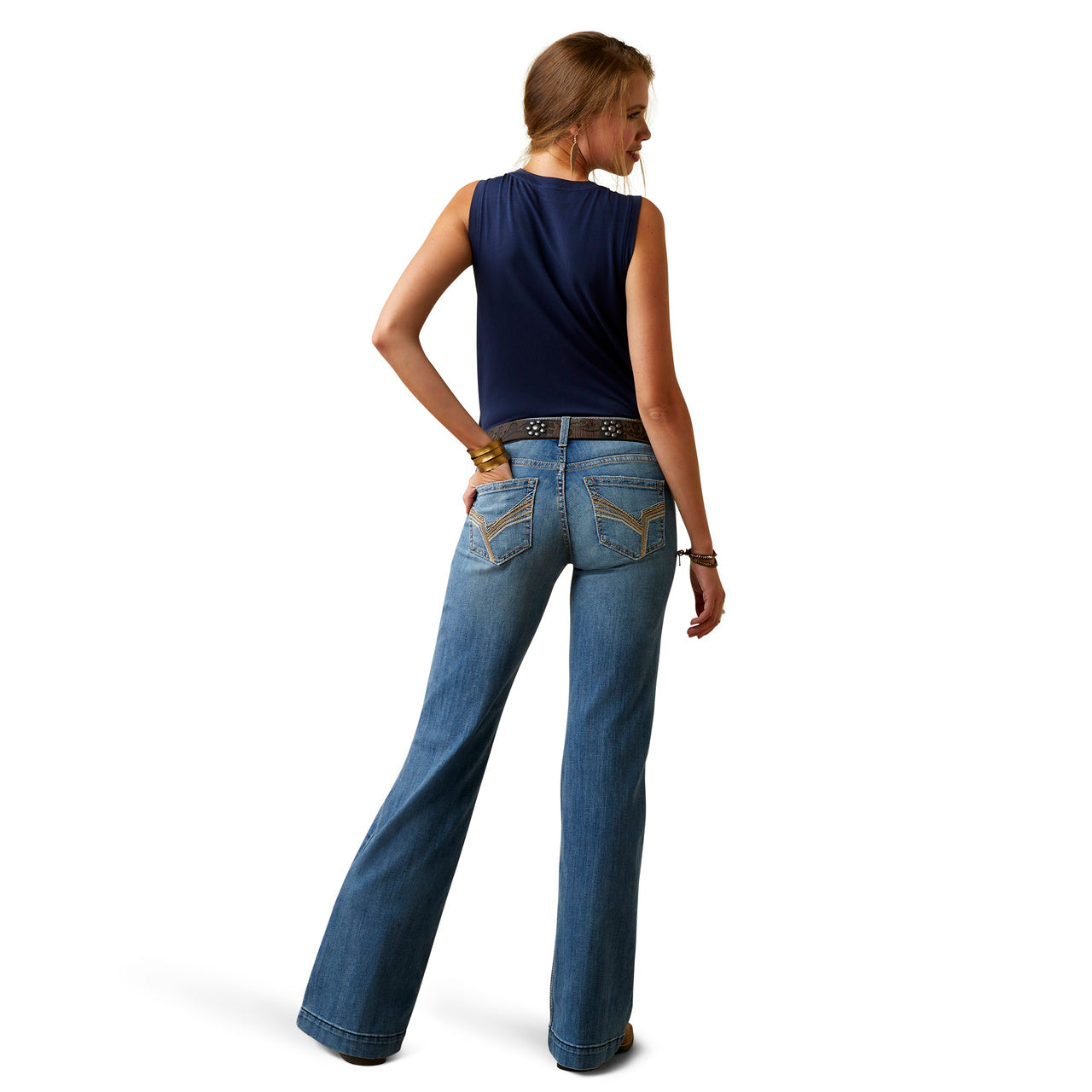 Ariat Women’s Mid Rise Trouser Jean (4391)