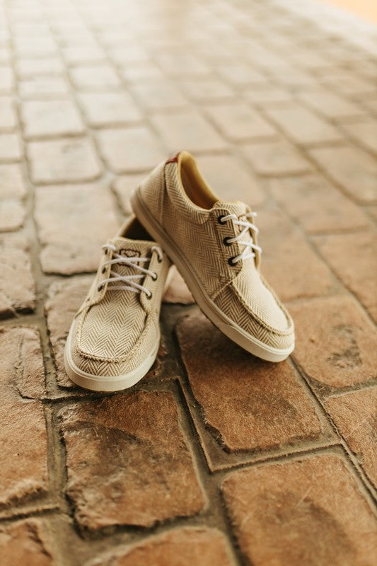 Twisted X Women’s Kicks Sand & White