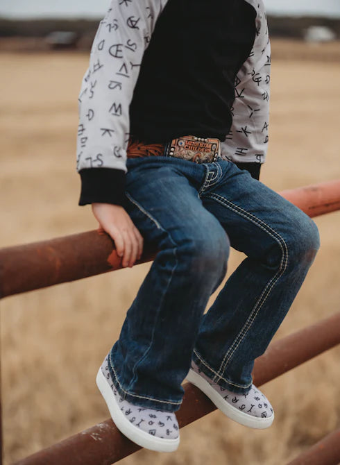 Shea Baby Grey Brand Sneaker (SNE05)