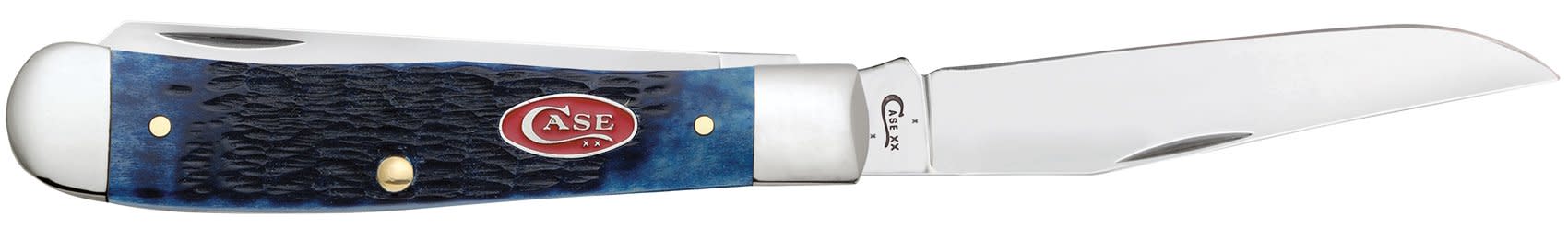 Case Rogers Jig Navy Blue Bone Trapper (07051)