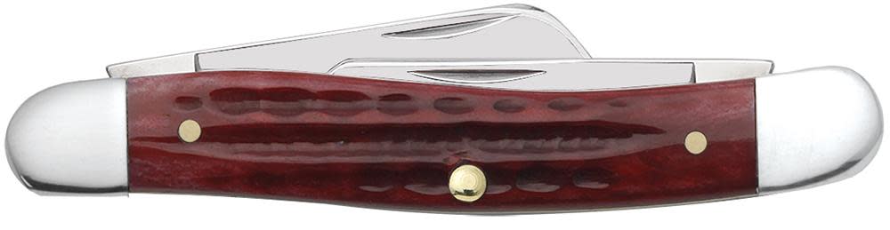 Case Pocket Worn® Corn Cob Jig Old Red Bone Medium Stockman (00786)