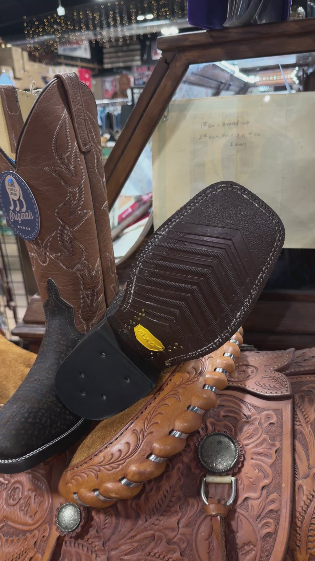 Chocolate Hungry Hippo boots
