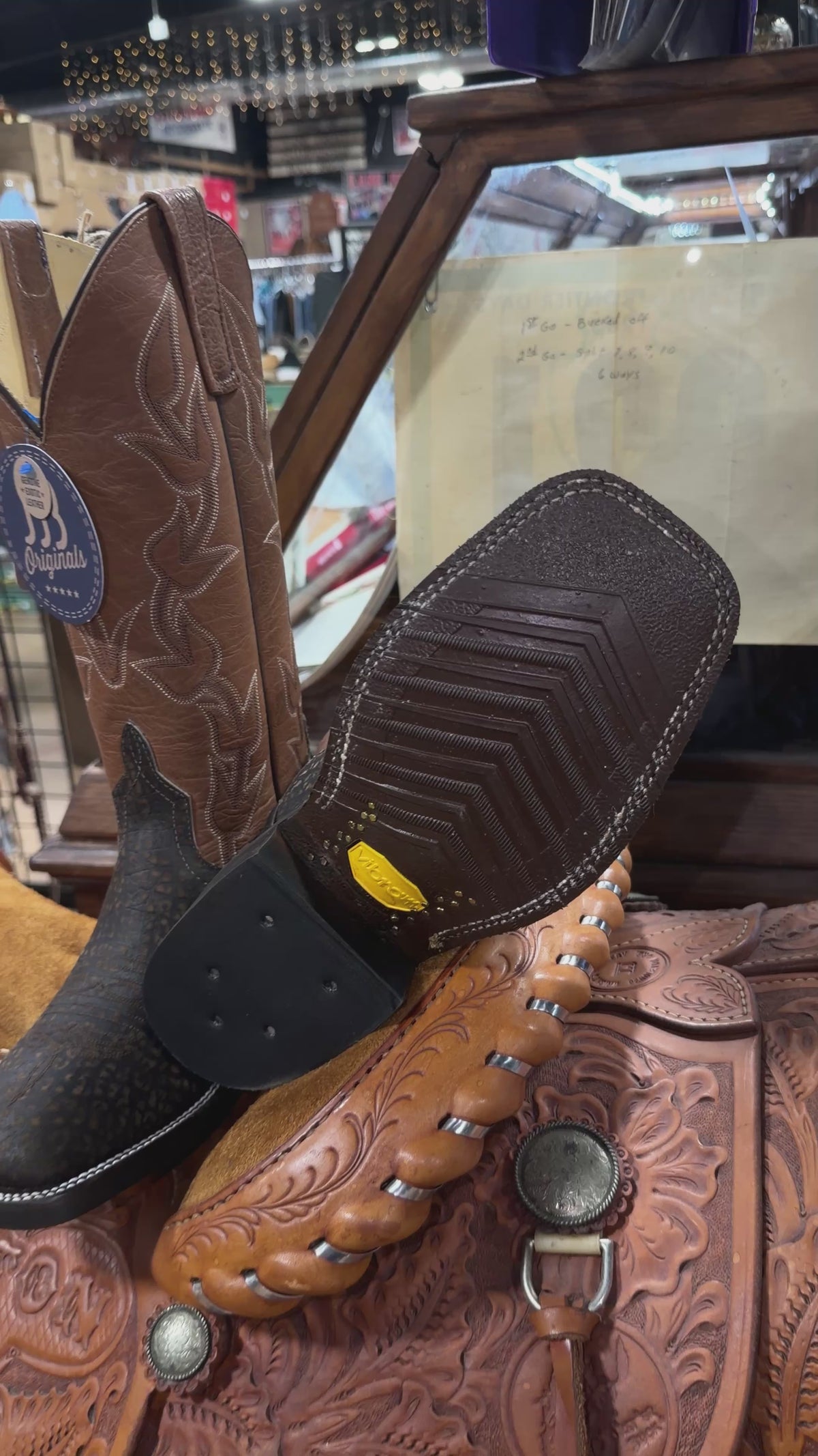 Chocolate Hungry Hippo boots