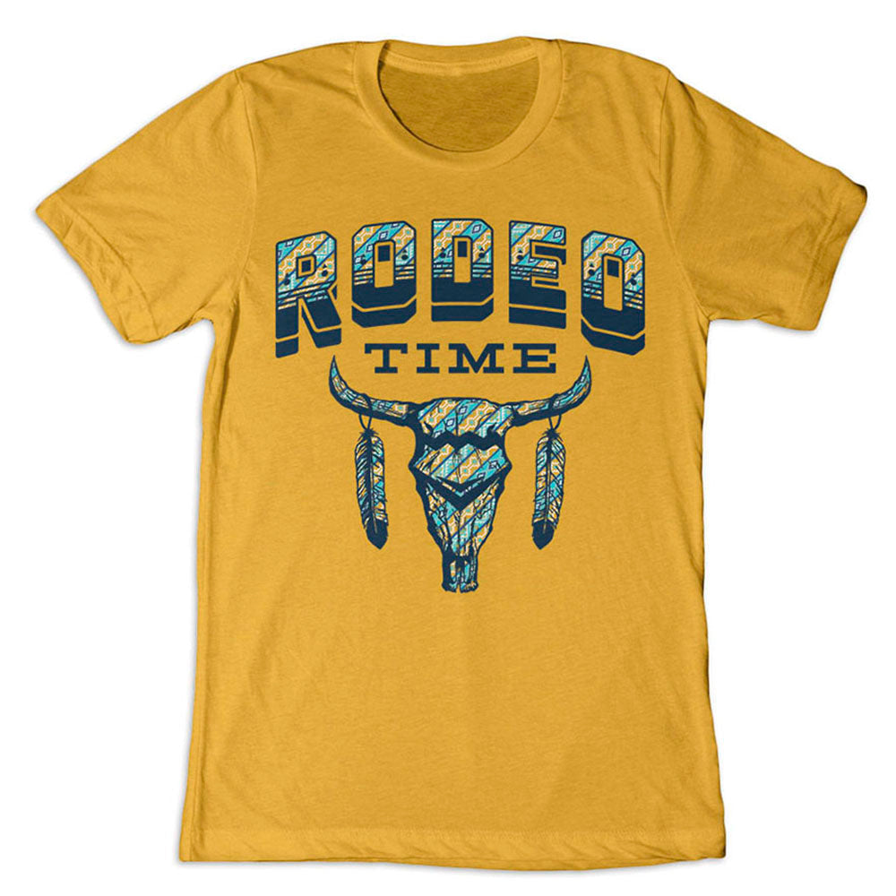 Dale Brisby TRIBAL MUSTARD RODEO TIME T