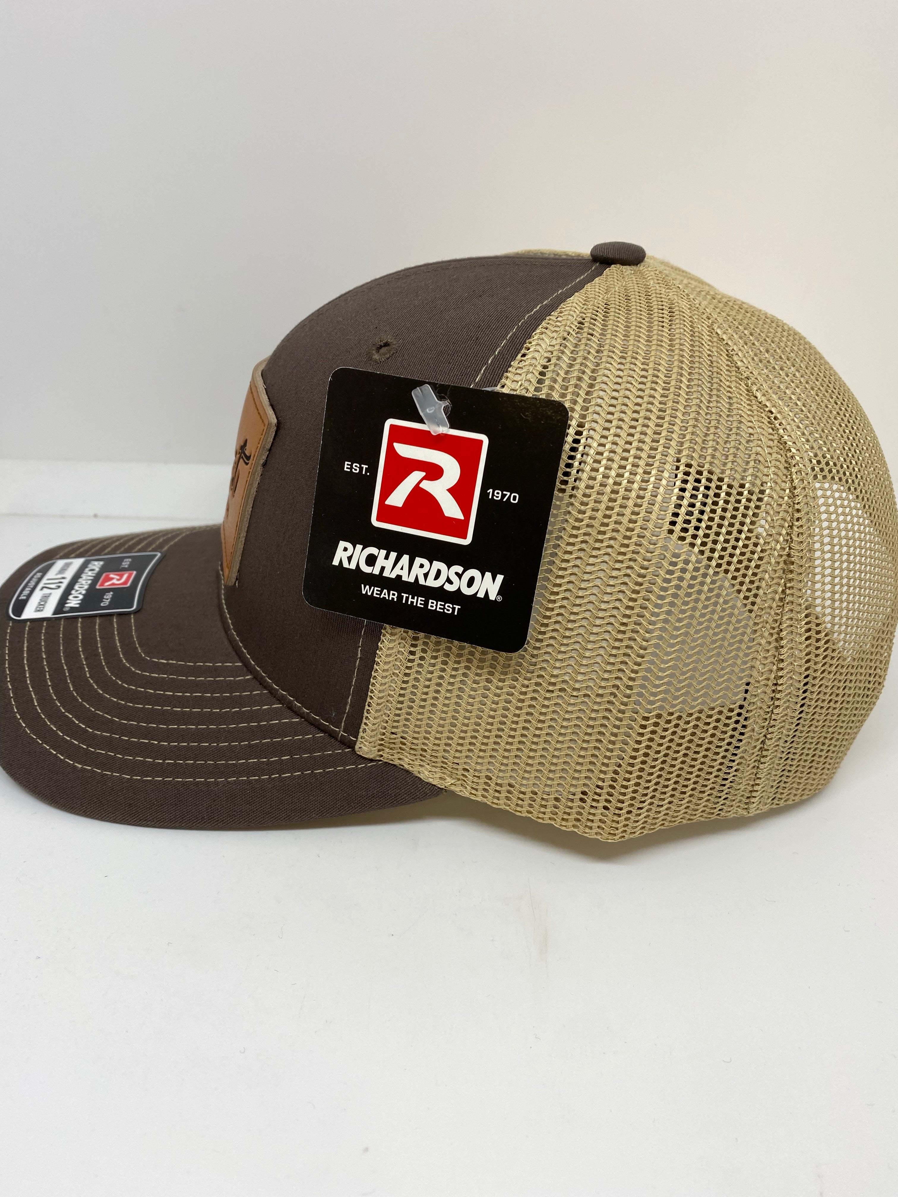 Frost Ranch Wear Leather Patch Cap