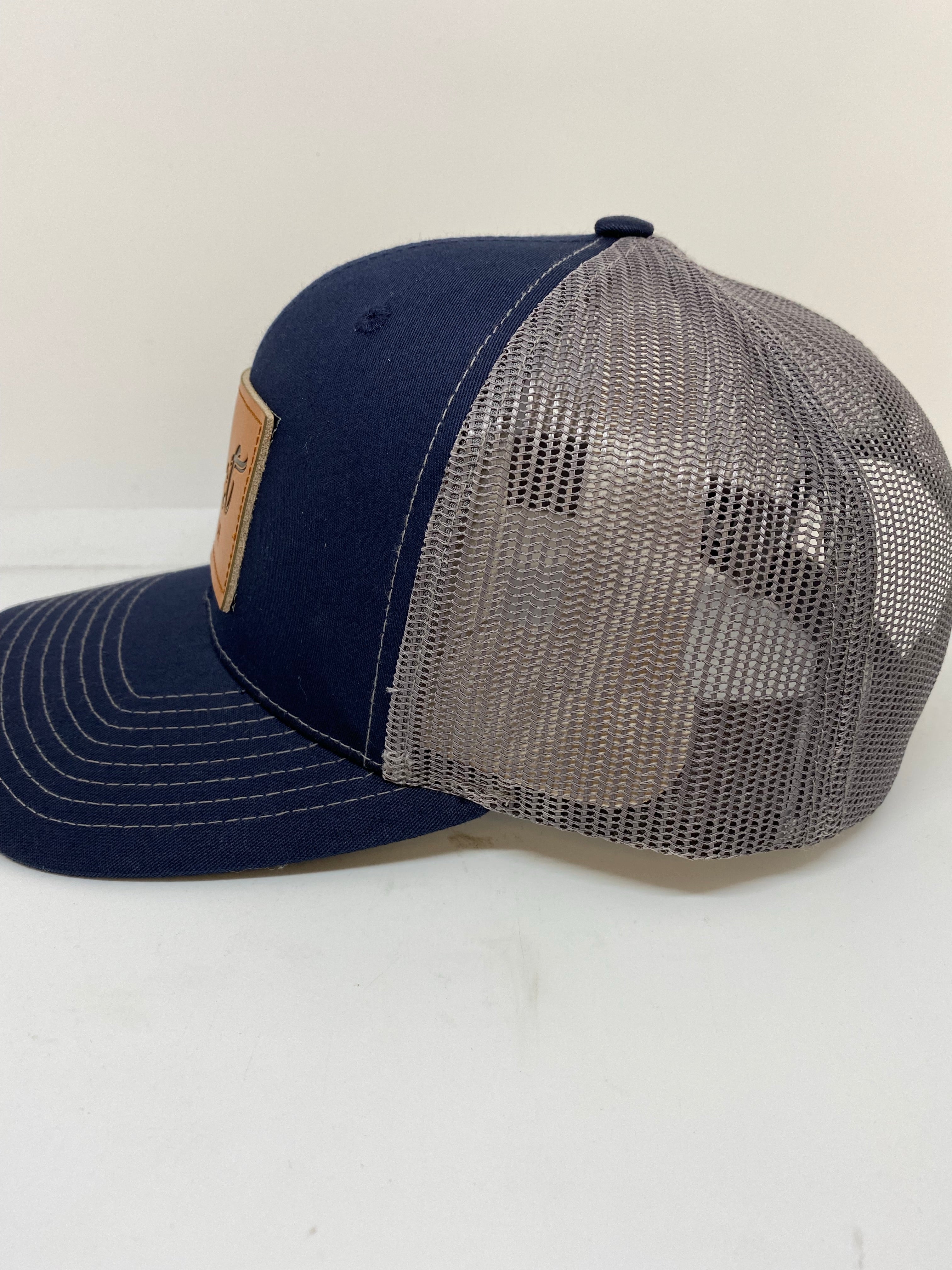 Frost Ranch Wear Leather Patch Cap