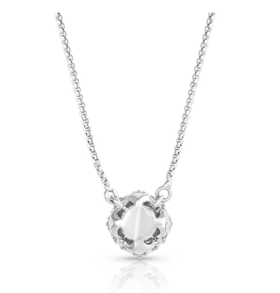 On the Edge Crystal Necklace