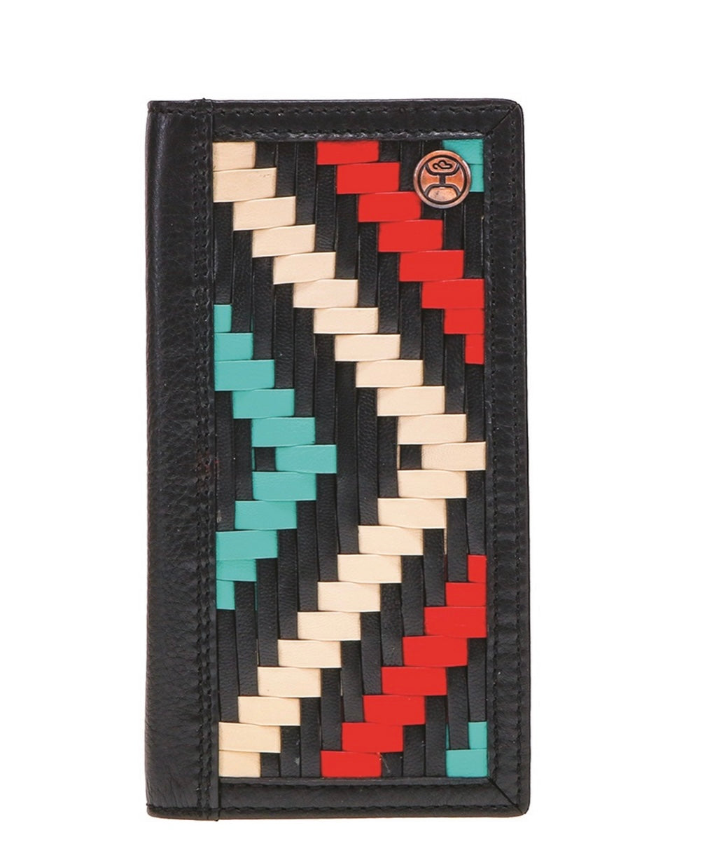 Hooey Handwoven Bifold Wallet (BKRD)